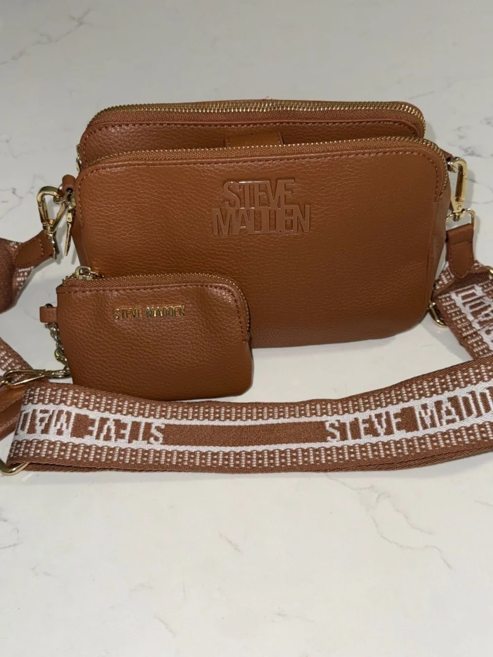 Steve Madden Crossbody Bag with coin wallet